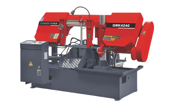 谷城GWK4240数控双柱卧式带锯床