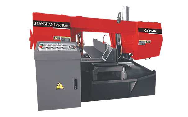 谷城GX4240旋转式带锯床