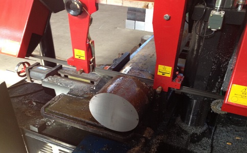 谷城卧式带锯床加工时出现明显振荡如何排查？